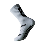 (Kids) Stepzz Grip Socks - White
