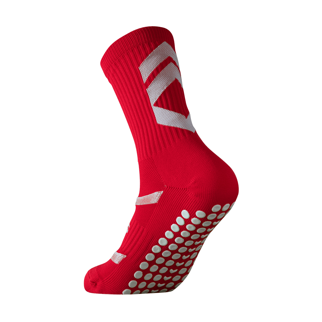 Stepzz Grip Socks for Small (US6 - 9.5), Red , SKU:, available at Stepzz